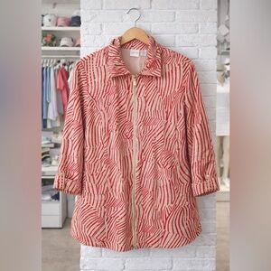 Zenergy by Chicos Neema Painterly Lightweight Sport Jacket